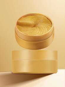 保濕柔軟眼膜，60片清爽女士面部護理產品 - 薑色 - 查看 2