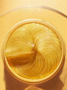 保濕柔軟眼膜，60片清爽女士面部護理產品 - 薑色 - 查看 5