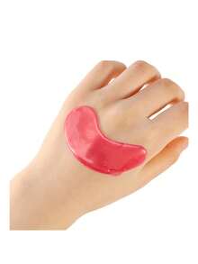 膠原水晶眼罩,抗衰眼睛皮膚護理適用於日常使用 - 玫紅色 - 查看 5