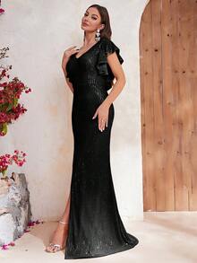 YISIKADO Đầm Dự Tiệc Nữ - màu đen - Xem 5