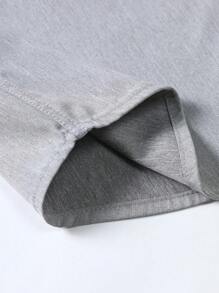 Manfinity Homme Uomo Camicia con bottone frontale con toppa tasca senza maglietta