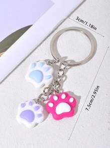 Túi trang trí Paw Charm dễ thương - Nhiều màu - Xem 4