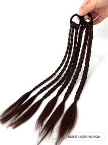Long Synthetic Hair Boxing Braid - Brown - View 2