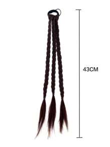 Long Synthetic Hair Boxing Braid - Brown - View 4