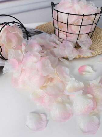 500入組人造花瓣設計五彩紙屑