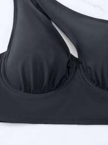 Swim Vcay Summer Beach Tropical Print Push Up Bikini Set - Multicolor - View 6