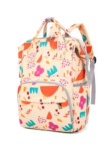 Bebé Mochila de pañales multifunción de gran capacidad poliéster para exterior - Multicolor - Ver 1