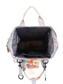 Bebé Mochila de pañales multifunción de gran capacidad poliéster para exterior - Multicolor - Ver 7