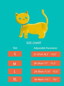 1pc Adjustable Pendant Decor Pet Collar - Multicolor - View 3