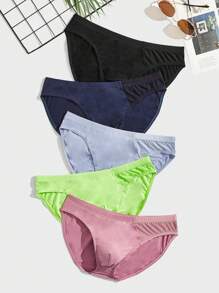 Men 5pack Solid Brief