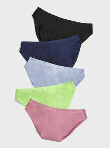 Men 5pack Solid Brief