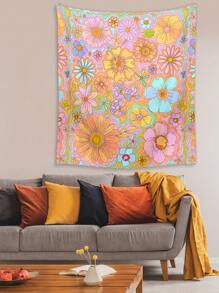 Dear Darling Design Studio Nghệ sĩ Kỳ nghỉ 1 tấm thảm in hoa, thảm treo tường Boho có thể giặt được cho phòng ngủ thẩm mỹ, ngày lễ, ngày lễ tình nhân - Nhiều màu - Xem 6