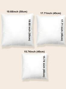 SHEIN 1pc Cartoon Pattern Cushion Cover Without Filler - Multicolor - View 3