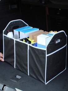 1入組汽車後備箱儲物盒，後備箱收納盒