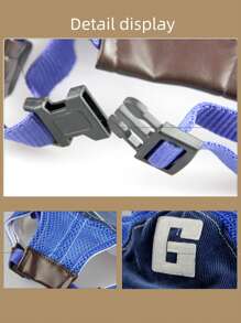 1入組字母圖案寵物帽子 - 彩色 - 查看 4