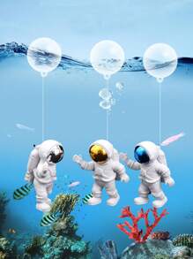 1 thiết kế phi hành gia trang trí xe tăng ngẫu nhiên nổi - Nhiều màu - Xem 1