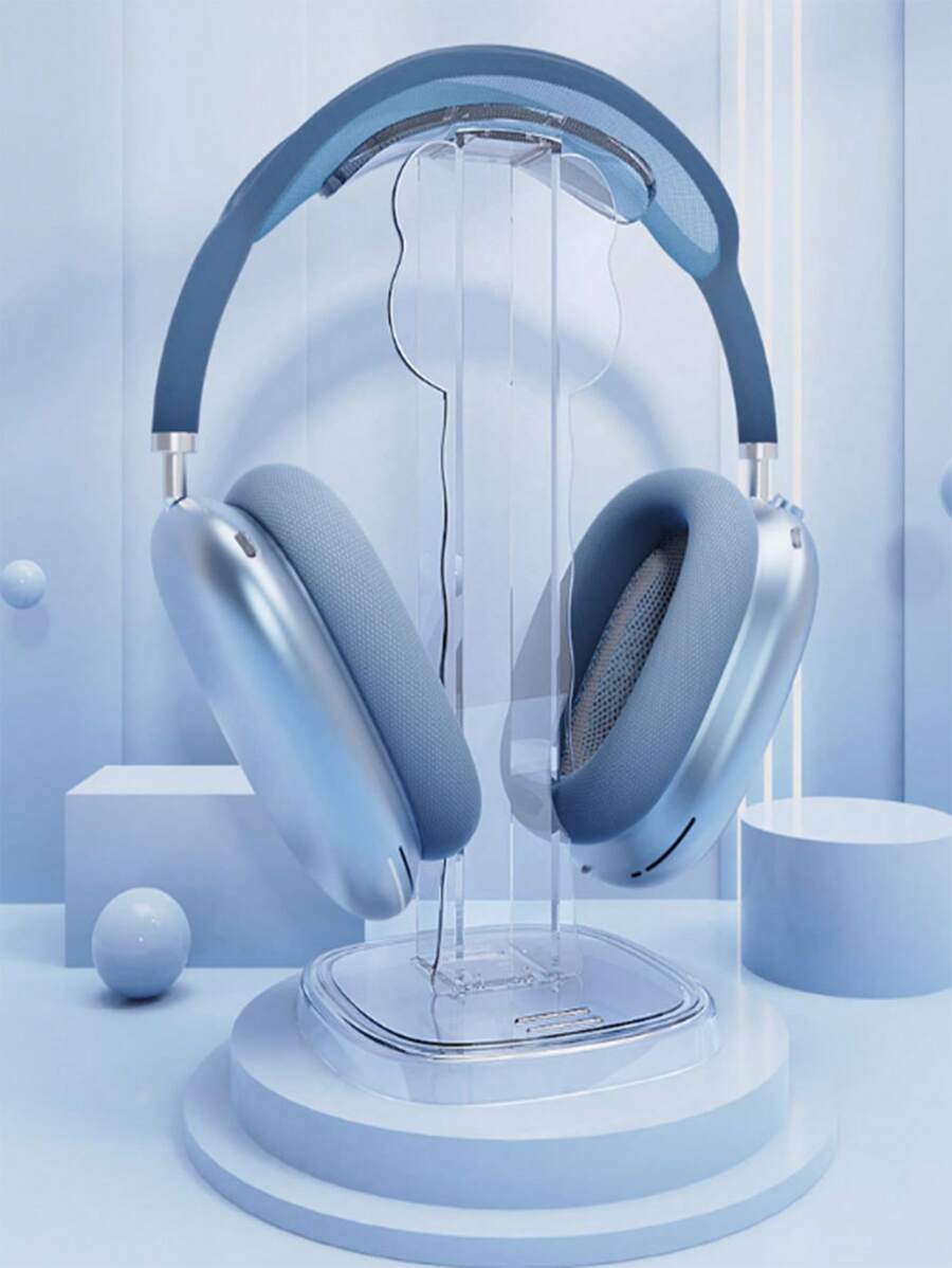 1 pieza minimalista desmontable anticaída Auriculares para juego Estante de almacenaje - transparente - Ver 1