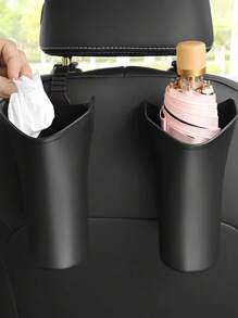 2入組車座後背雨傘儲物桶 - 黑色 - 查看 5