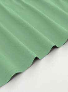 Flirla 大碼素色背心上衣 - 薄荷綠 - 查看 4