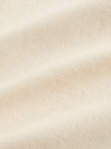 SHEIN MOD Slogan Đồ họa tương phản Binding Tee ĐIỀU TỐT CẦN THỜI GIAN - Rỉ Nâu - Xem 3