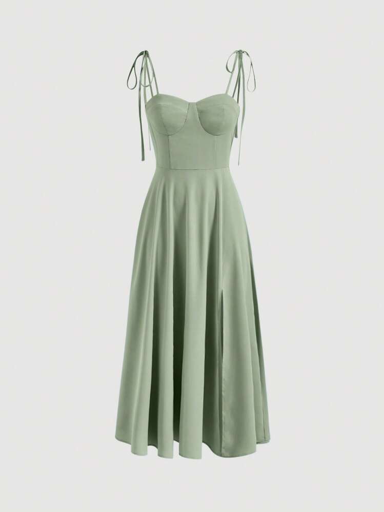 pastel sage green dress Berylove Women Sage Green Maxi Bridesmaid Dress with Pleated Halter Chiffon  A Line Wedding Party Guest Dress