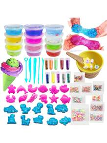 1 set Juguete color haciendo dulce regalos para escuela fiesta - Multicolor - Ver 1