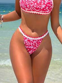 Swim Vcay Đáy Bikini Nữ Họa tiết hoa - Nhiều màu - Xem 1