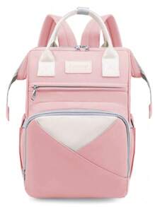 Baby Multi-Function Large Capacity Polyamide Diaper Bag With Adjustable Strap For Outdoor - Multicolor - View 5