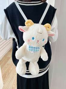 大卡通設計包可愛 - 白色 - 查看 1