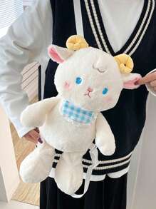 大卡通設計包可愛 - 白色 - 查看 4