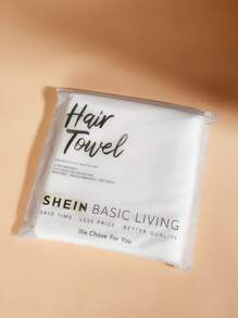 SHEIN Basic living Quick Dry Microfiber Coral Fleece Adjustable Spa Bath Body Wrap Towel Holiday Gift Christmas For Holiday Gift Giving Home Bathroom Decor - White - View 12