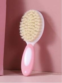 Baby Bath Hair Brush & Comb Set For Daily Use - Pink - View 5