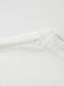 INAWLY Áo thun nữ Hoa Giải trí - trắng - Xem 5