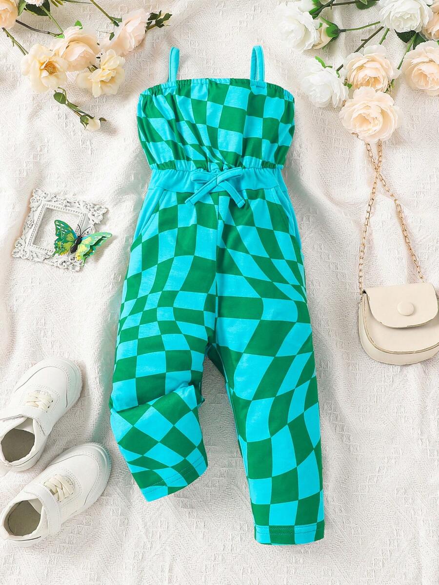 Áo liền quần Em bé Nơ Bướm Hình học - Nhiều màu - Xem 1