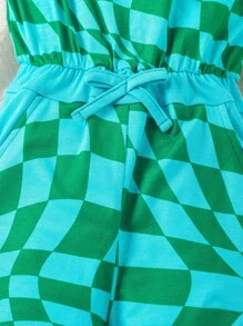 Áo liền quần Em bé Nơ Bướm Hình học - Nhiều màu - Xem 5