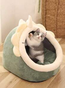 Giường thú cưng thiết kế kỳ lân 1 cái - màu xanh lá - Xem 3