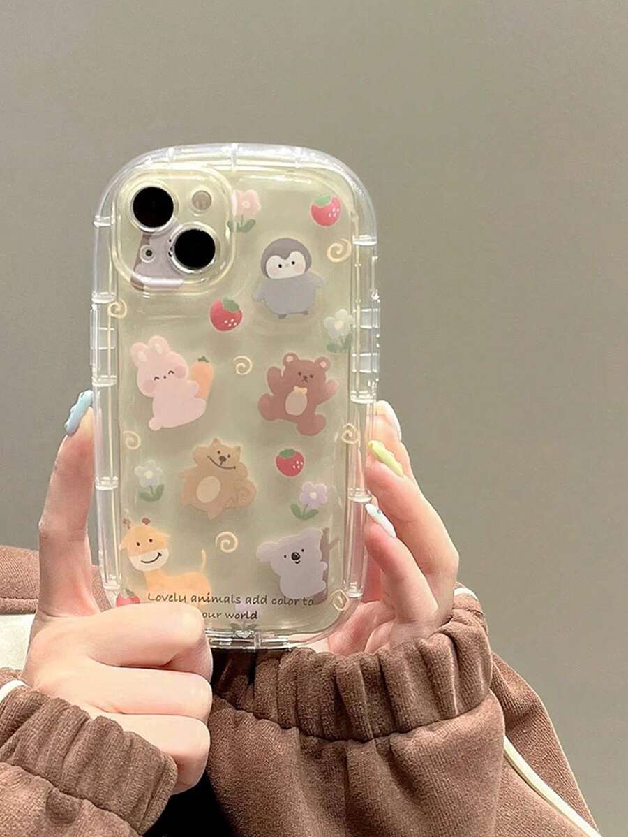 適用於7/8/p15/xr/iphone Max/xs/11/12/13 Pro/14的夏季手機殼 - 彩色 - 查看 1