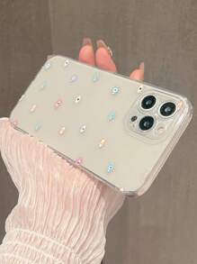 Eye Pattern Clear Phone Case