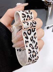 Leopard Watchband Tương thích với Apple Watch - trắng - Xem 2