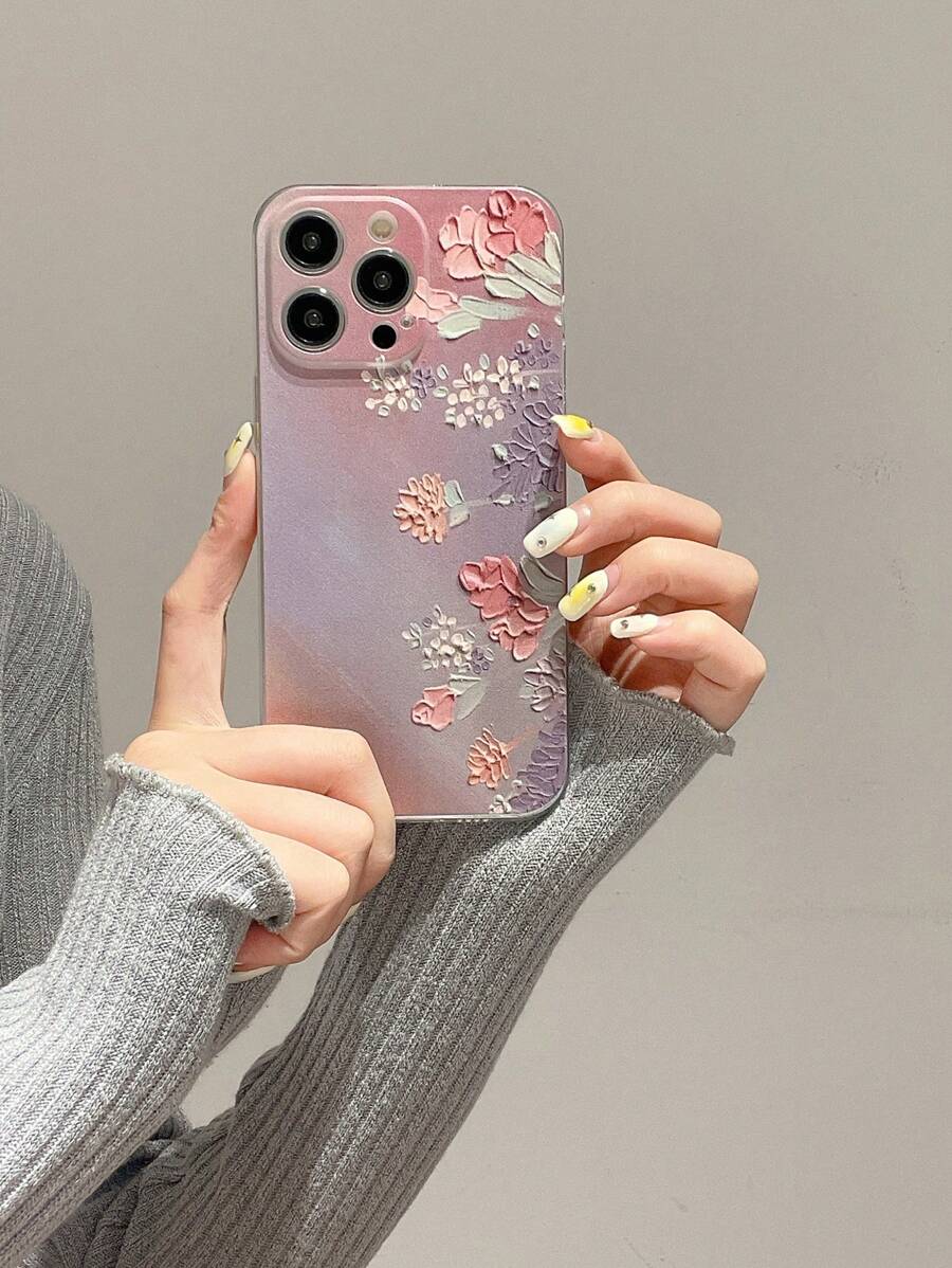 Vỏ điện thoại hoa - Nhiều màu - Xem 1