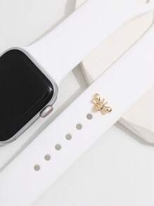 1pc Bee Design Watchband Decorative Ring As A Gift For Students Returning To School - Gold - View 2