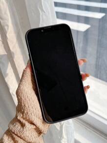 Cartoon Graphic Phone Case - White - View 3