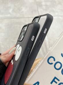 Cartoon Graphic Phone Case - White - View 5