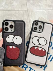 Cartoon Graphic Phone Case - White - View 10