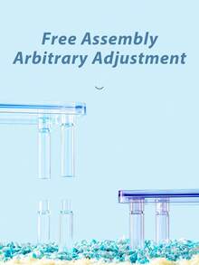 1pc Clear Random Color Table Design Hamster Toy For Small Animal For Play - Multicolor - View 5