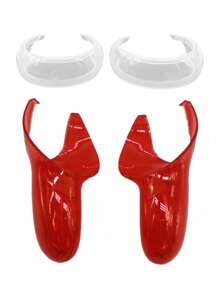 4 piezas Funda de silicona anti deslizante compatible con Oculus Quest 2 - Multicolor - Ver 3