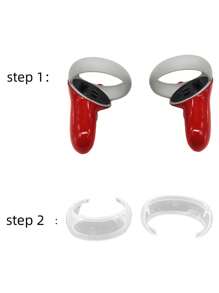 4 piezas Funda de silicona anti deslizante compatible con Oculus Quest 2 - Multicolor - Ver 5