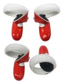 4 piezas Funda de silicona anti deslizante compatible con Oculus Quest 2 - Multicolor - Ver 6