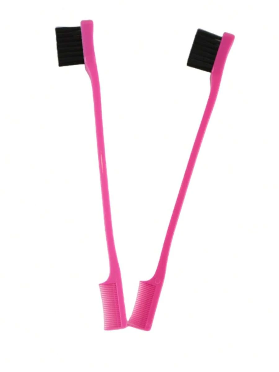 2入組假髮刷 - 玫紅色 - 查看 1