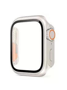 1入組PC休閒方形手錶殼,適用於手錶裝飾用品 - 銀色 - 查看 2